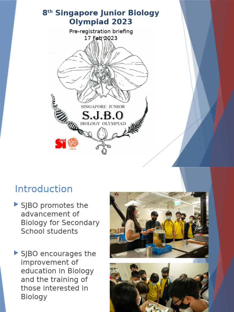 SJBO Briefing Slides | PDF | Photosynthesis | Non Disclosure Agreement