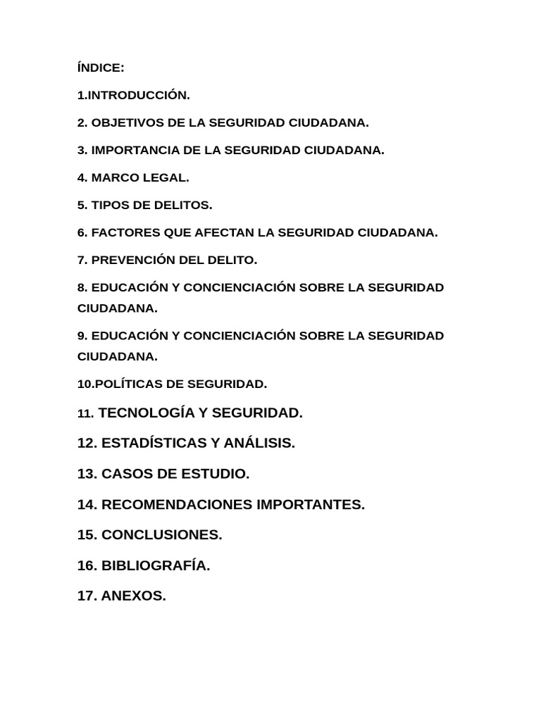 Seguridad Ciudadana y Delincuencia | PDF | Prevención del crimen | Valores