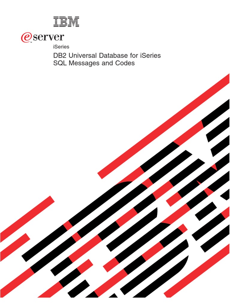 Sql messages and error codes pdf ibm db2 sql
