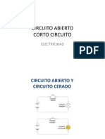 Circuito Abierto Cortocircuito