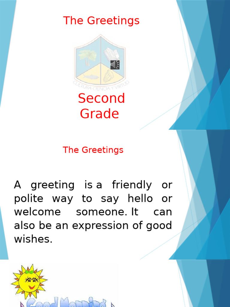 Greetings | PDF