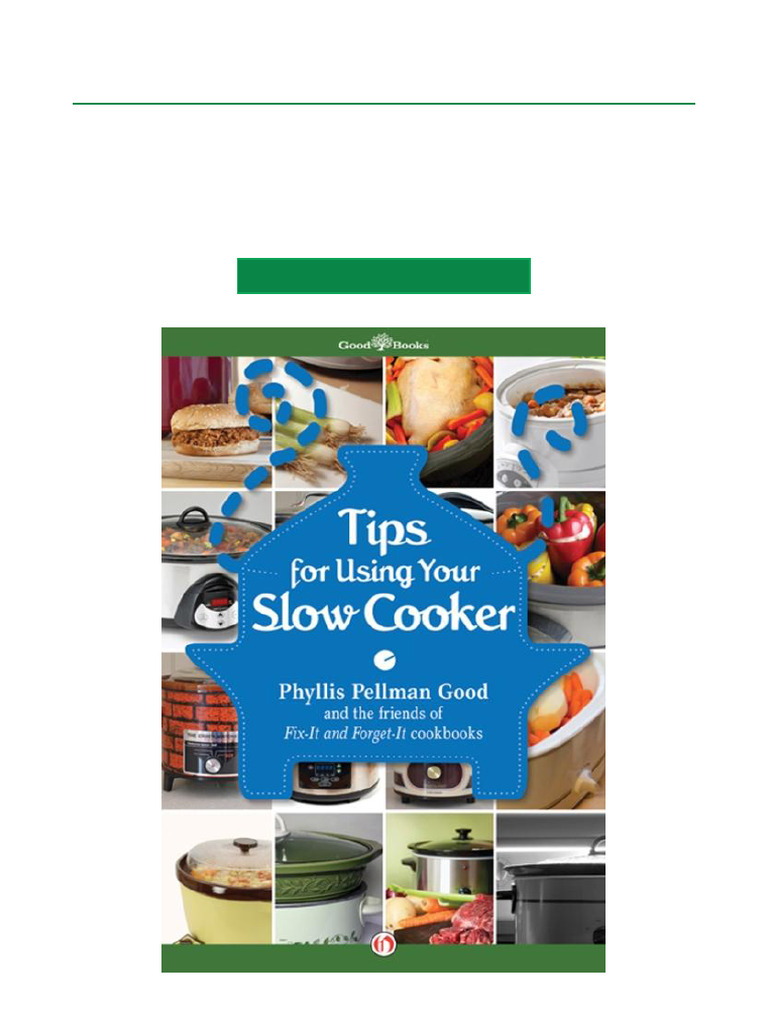 Slow Cooker Usage Tips Guide | PDF