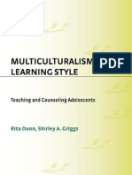 Multiculturalism and Learning Style Teaching and Counseling