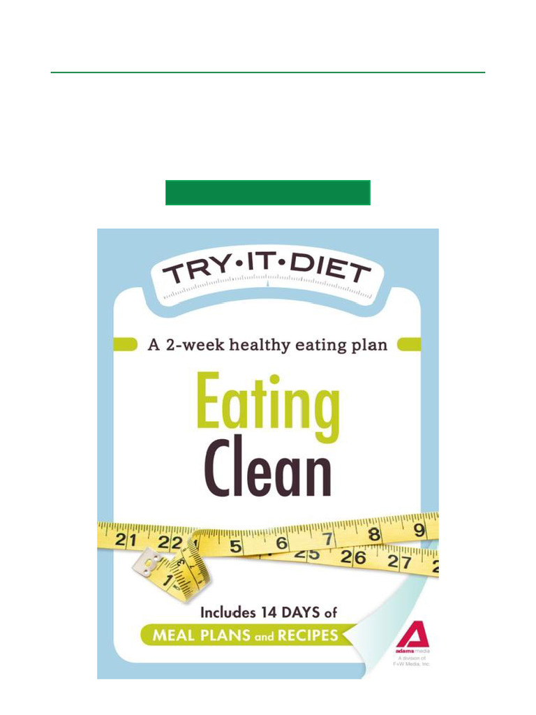 Two-Week Clean Eating Plan | PDF
