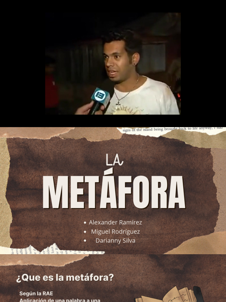 Definición y Tipos de Metáfora | PDF | Metáfora | Realidad