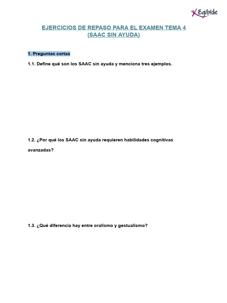Ejemplos de SAAC sin ayuda | PDF | Lenguaje de señas | Comunicación