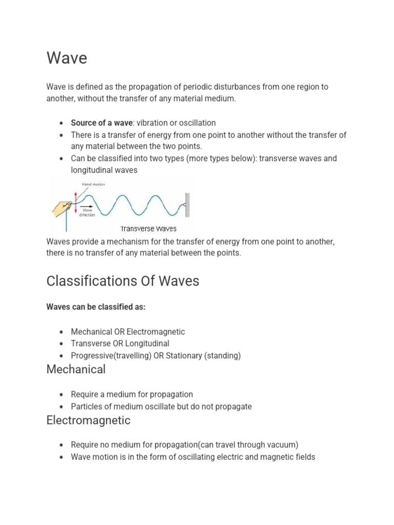 Understanding Wave Period and Types | PDF | Waves | Sound