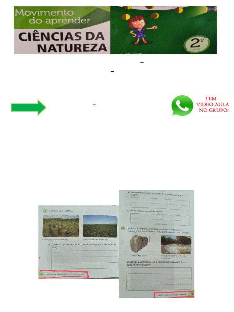 2º Ano Sesi Ciências Da Natureza 14.08 | PDF