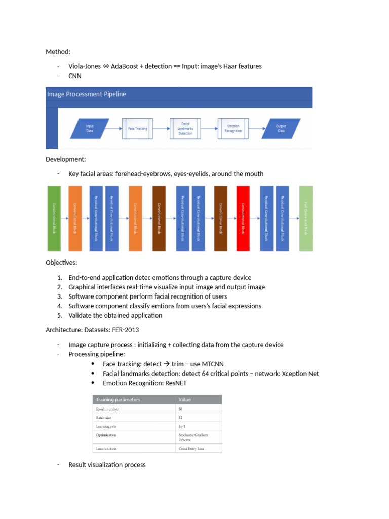 Emotion Detection via Facial Recognition | PDF