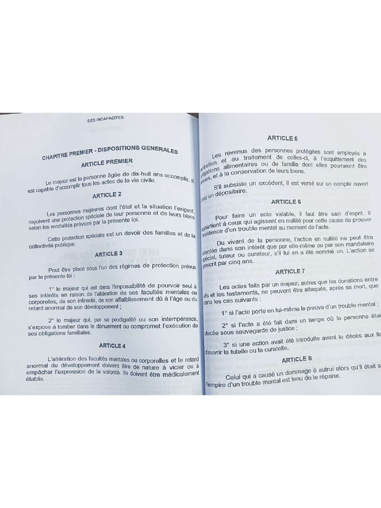 Loi Sur La Majorité Actualisée | PDF