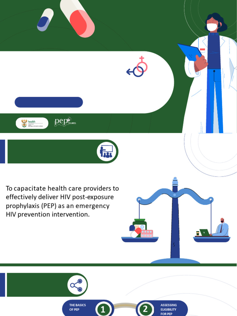 HIV PEP Training Slides for Providers | PDF | Management Of Hiv/Aids ...