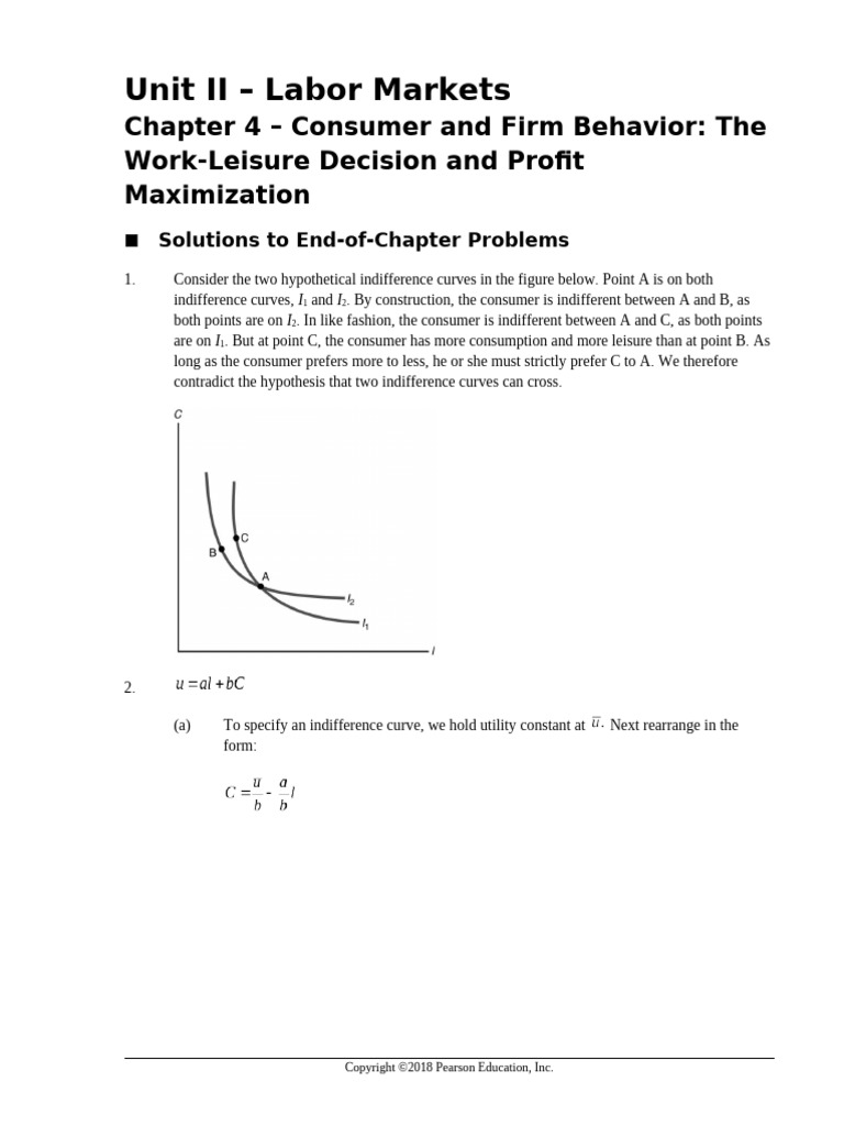 End+of+Chapter+--+Unit+2+Labor+Markets | PDF | Labour Economics ...
