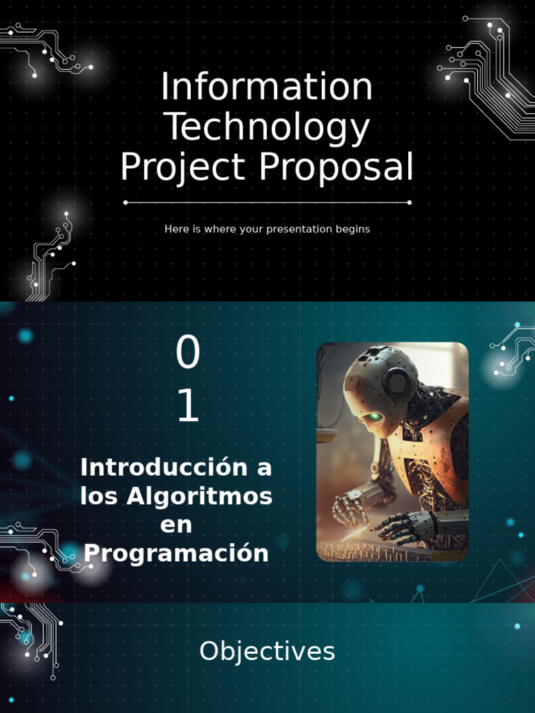 Information Technology Project Proposal by Slidesgo | PDF | Software ...
