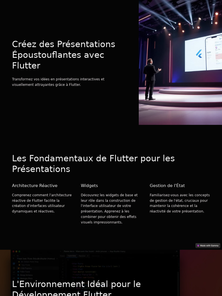 Créez des Présentations avec Flutter | PDF | Plugin (Informatique ...