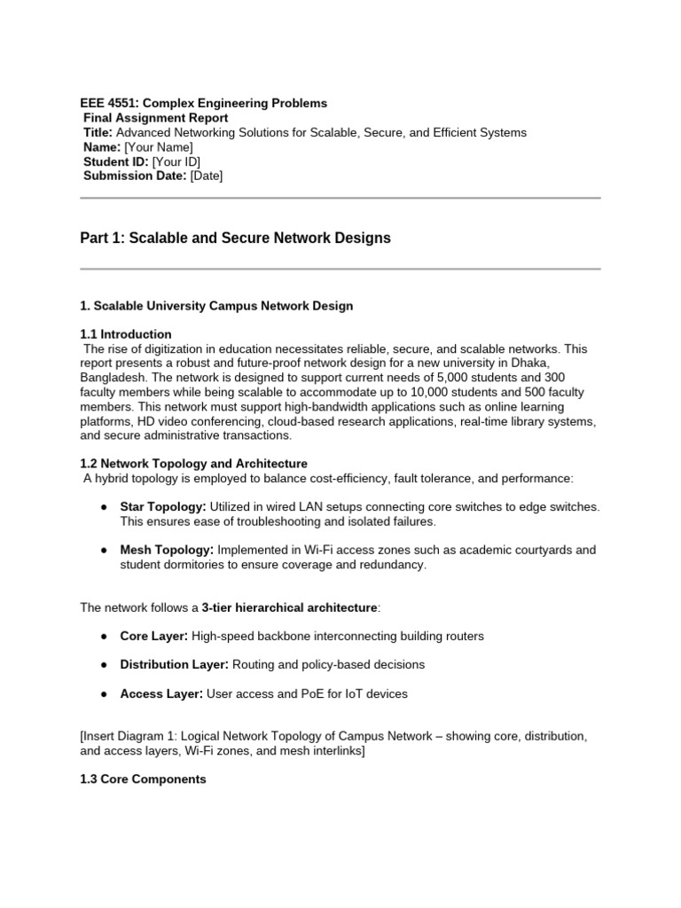 EEE 4551 - Complex Engineering Problems - Cuttush | PDF | Internet ...