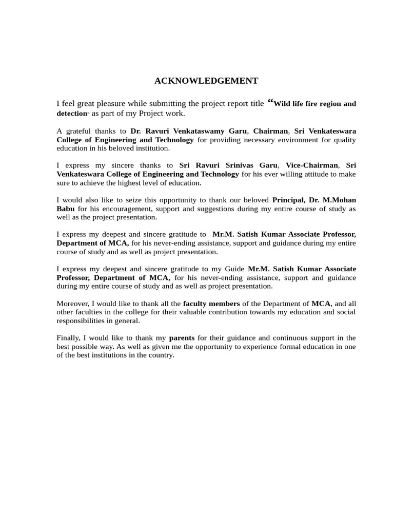 Ganesh Acknowledgement - Index | PDF