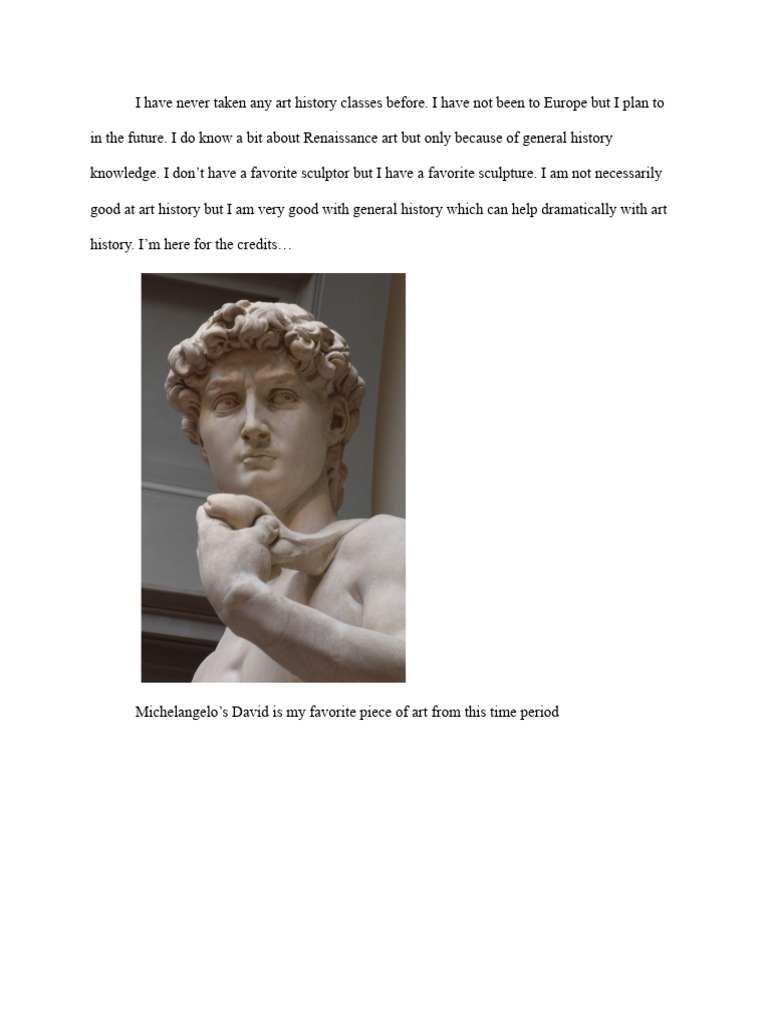 Exploring Renaissance Art Basics | PDF