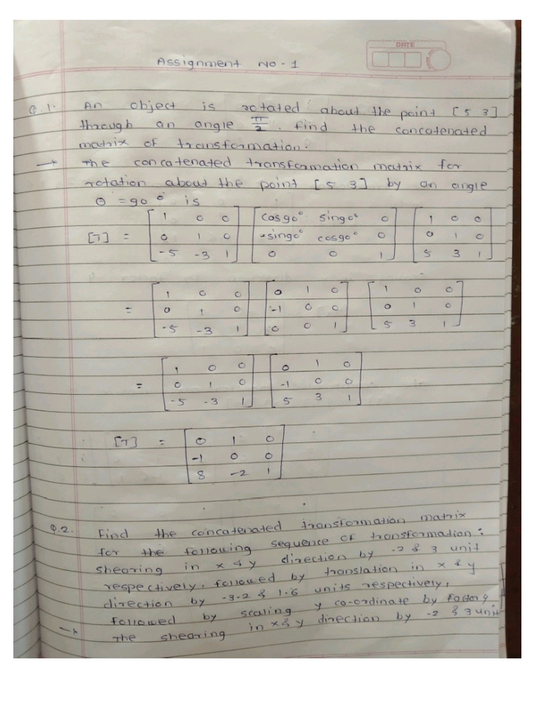 Math 1 Assignment 1 | PDF