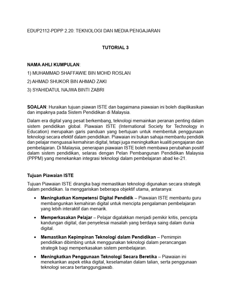 Tutorial 3 | PDF