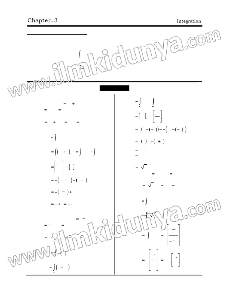 12th Class Maths Notes 2024 CH 3 Ex 3 7 | PDF | Area | Algebraic Geometry