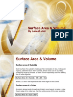 Surface Area &amp; Volume