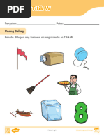 Marungko Worksheet - Titik R | PDF