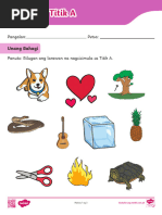 Marungko Worksheet - Titik R | PDF
