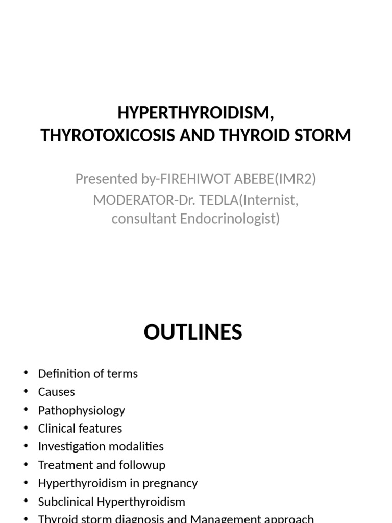 Hyperthyroidism: Causes, Diagnosis, Treatment | PDF | Hyperthyroidism ...