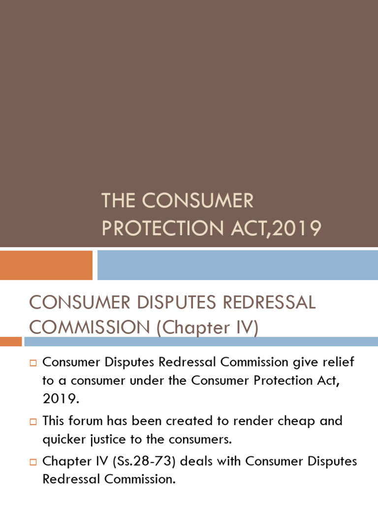 Consumer Disputes Redressal Commission | PDF | Complaint | Mediation