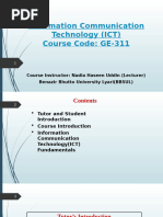 Introduction To Ict Module 1 College Notes | PDF | Microcomputers ...