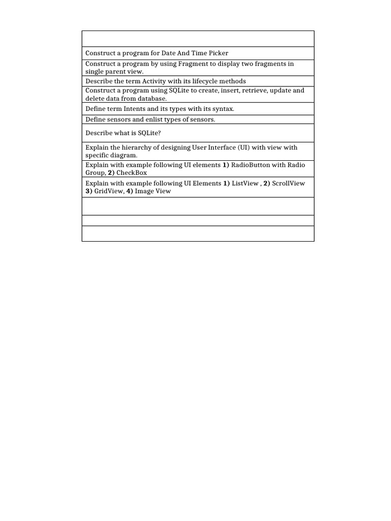 Android App Development Guide | PDF
