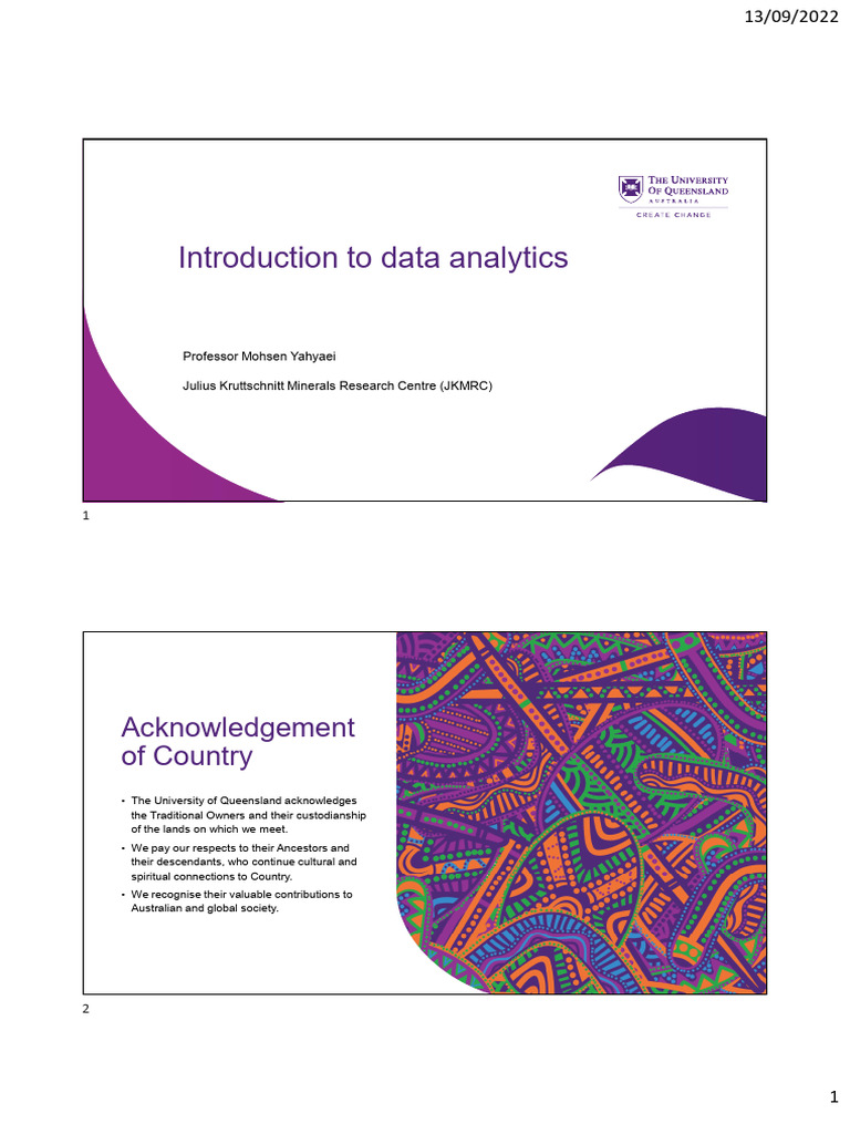 Data Analytics Handouts Open Course Pdf Data Analysis Data