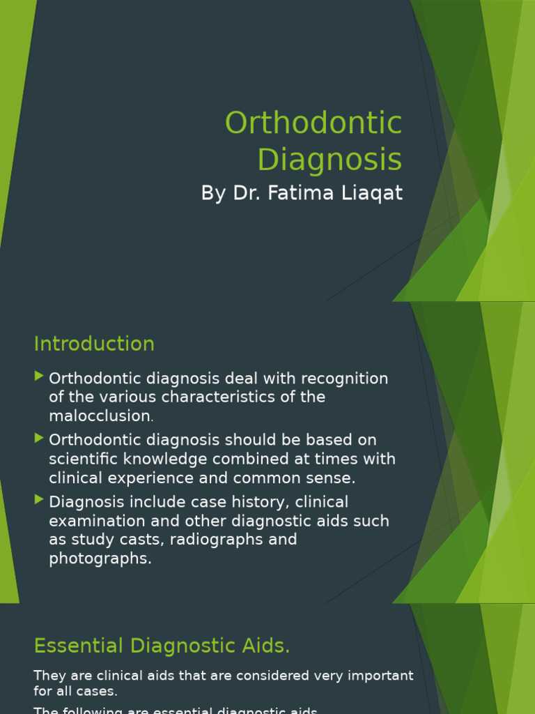Orthodontic Diagnosis Essentials | PDF