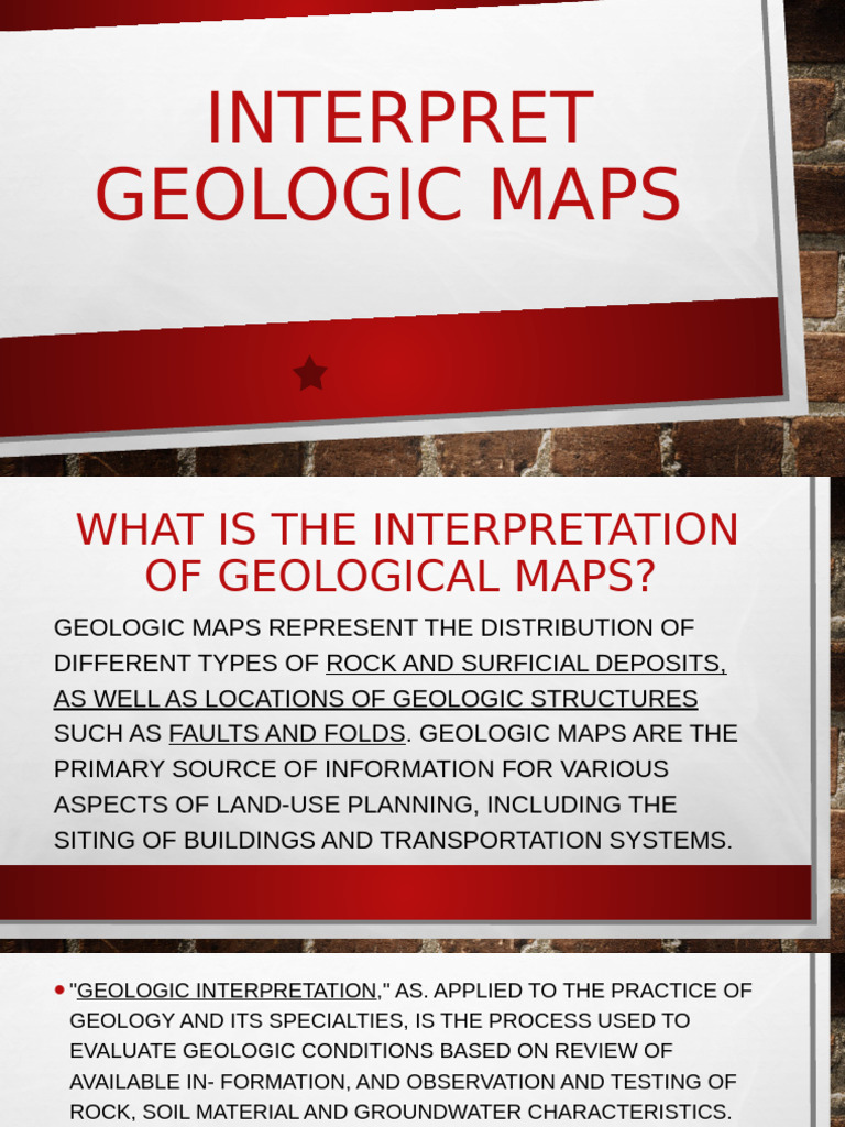INTERPRET GEOLOGIC MAPS | PDF | Geology | Topography