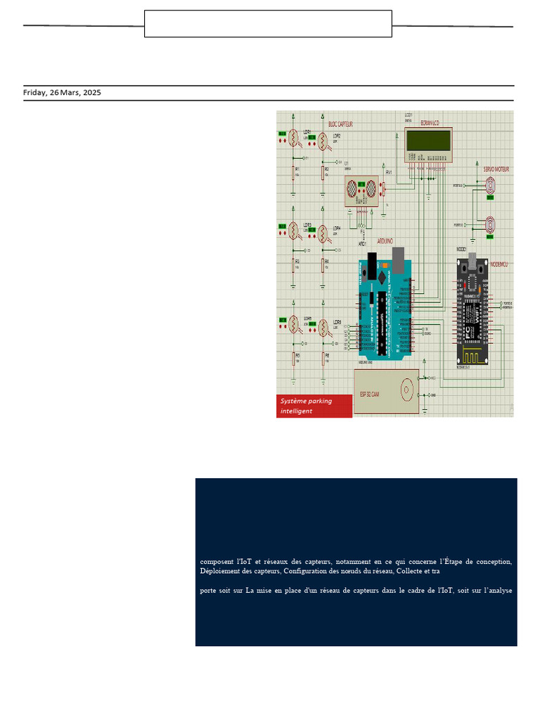 Intégration des Capteurs et IoT | PDF | Internet des objets | Réseau de ...