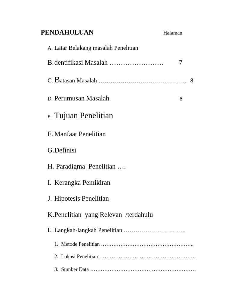 Format Proposal U GC | PDF