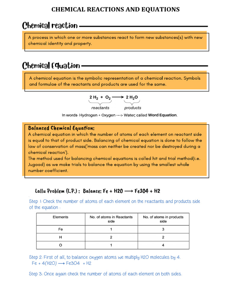 Science Handwritten Notes Ch-01 @iitianpatrika | PDF | Chemical ...
