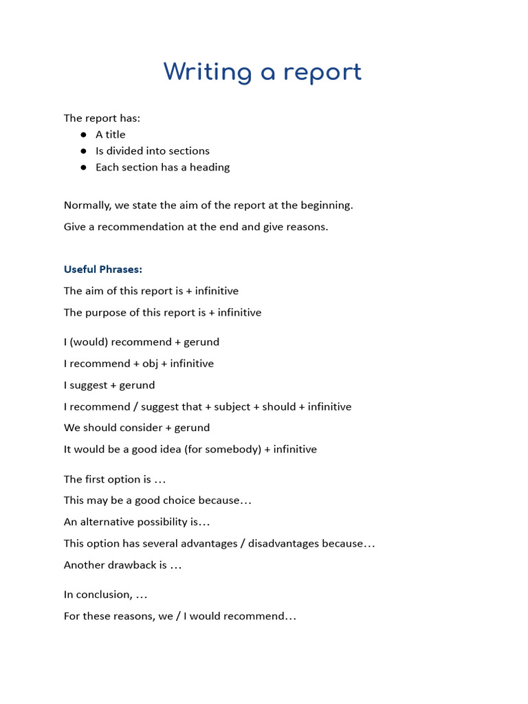 How to Write a Narrative Report | PDF