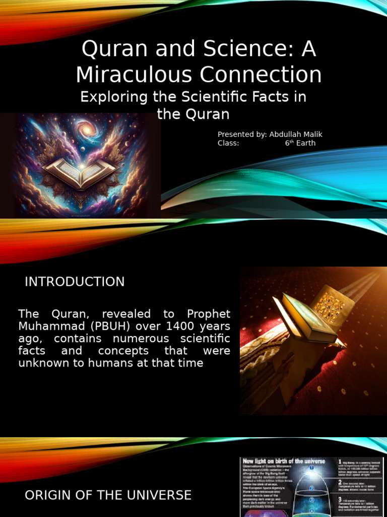 Quran's Scientific Insights Explained | PDF