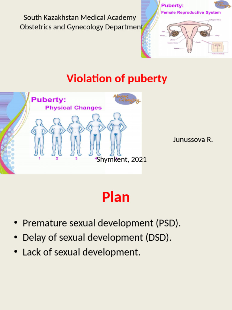 Disorders of Sexual Development in Girls | PDF | Adrenal Gland | Puberty