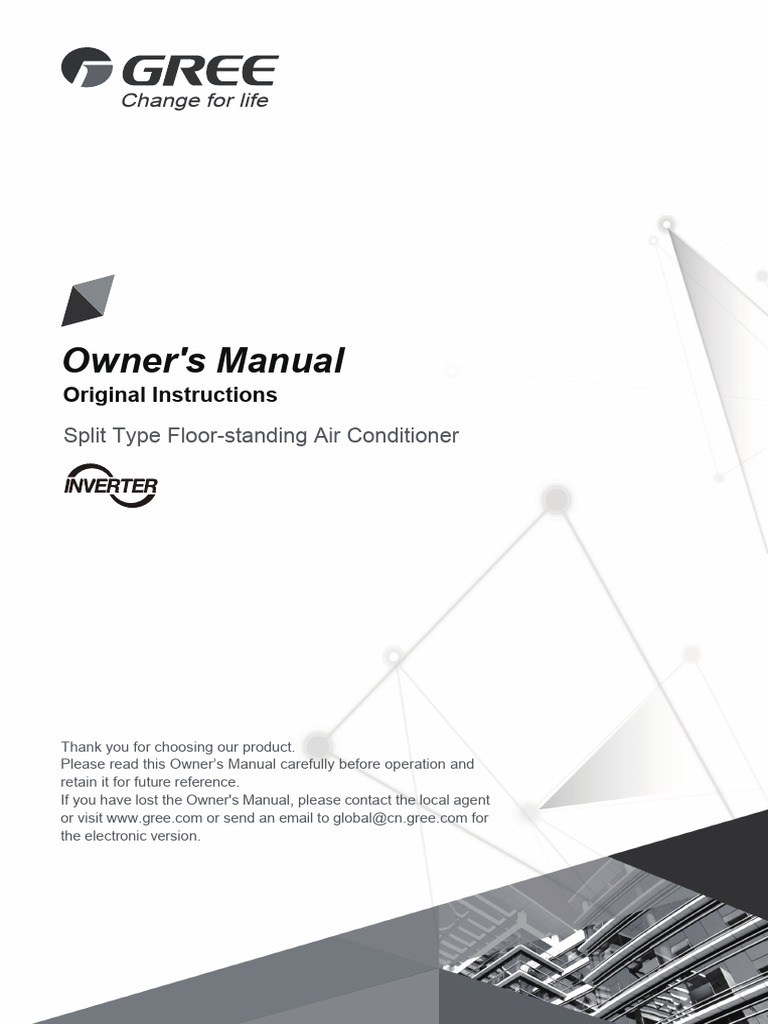 Split Air Conditioner Owner's Manual | PDF | Air Conditioning ...