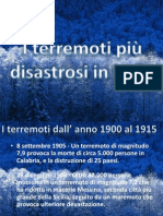 i terremoti