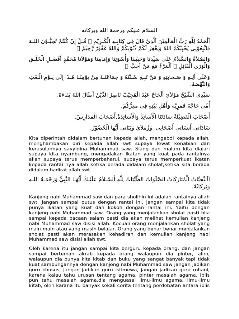 Cinta Kpda Rasulullah | PDF