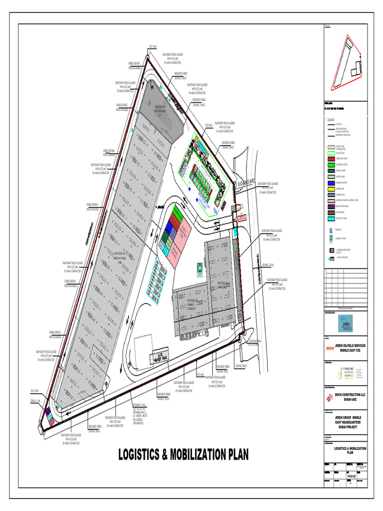 Jereh Group Dubai Project Logistics Plan | PDF