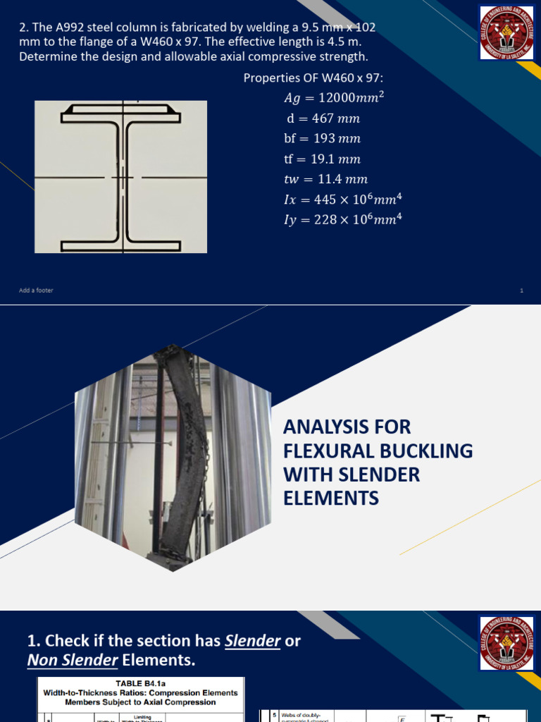 A992 Steel Column Strength Analysis | PDF | Buckling | Physical Sciences