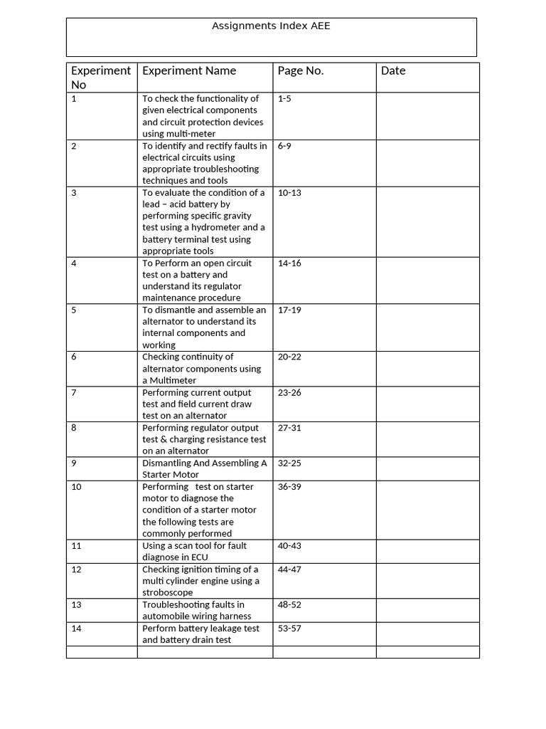 Electrical Component Testing Guide | PDF