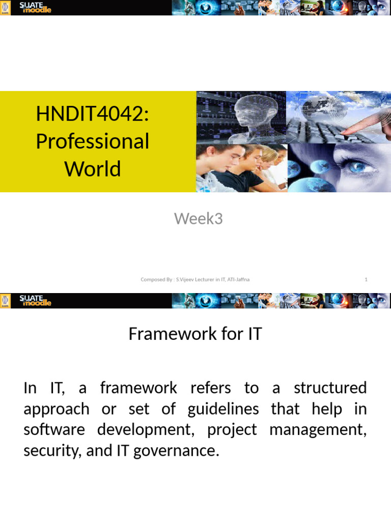 Key IT Frameworks for Professionals | PDF | Cloud Computing | Web ...