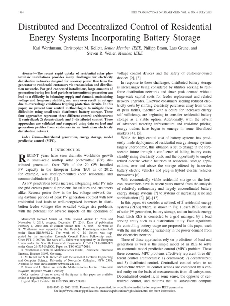 参考论文1 | PDF | Photovoltaics | Photovoltaic System