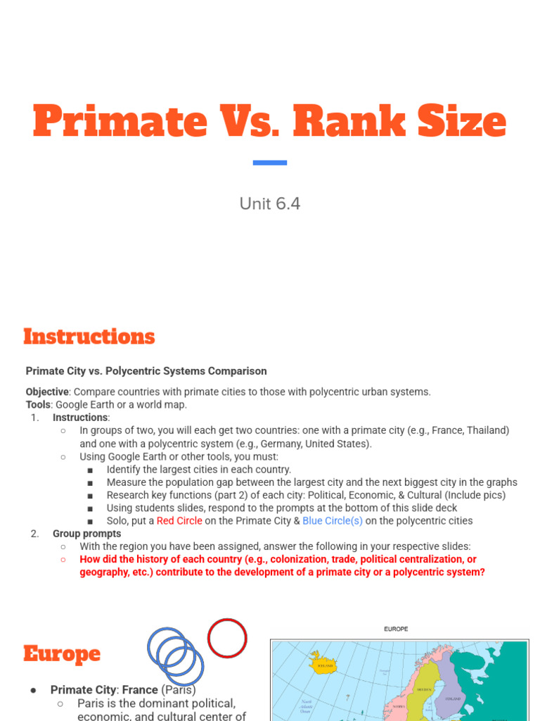 Primate Cities vs. Polycentric Systems | PDF | Papua New Guinea | Bangkok