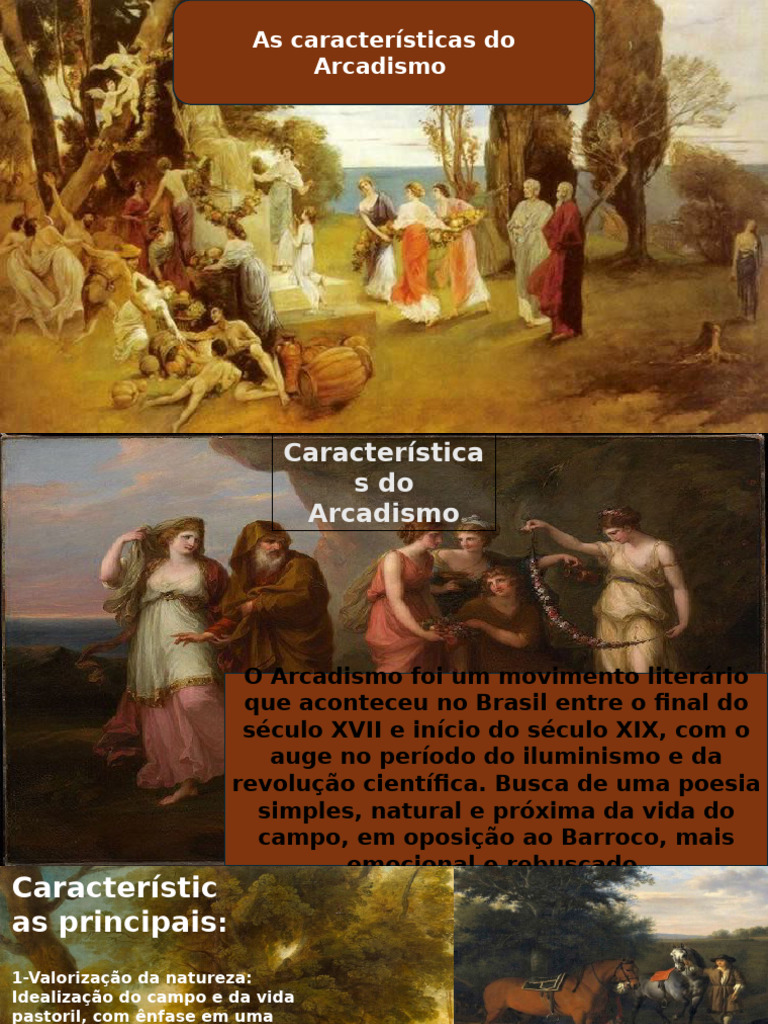Características do Arcadismo Brasileiro | PDF